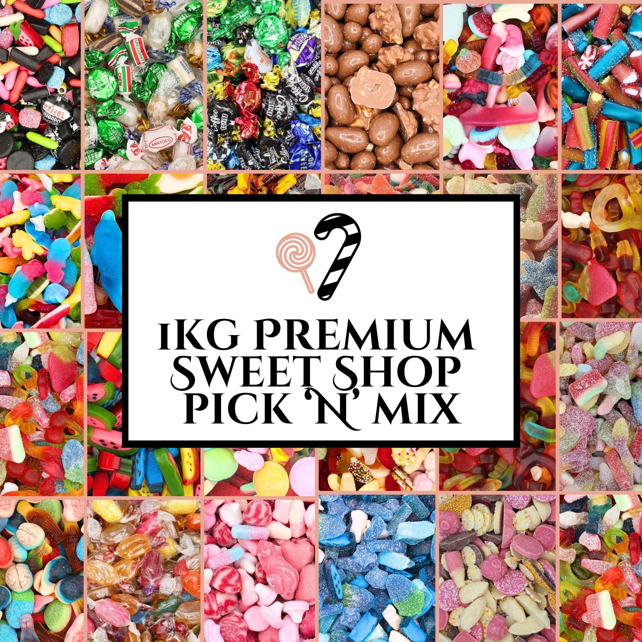 1kg Premium Sweet Shop Pre-Mixed Pick N Mix Sweets – Giant