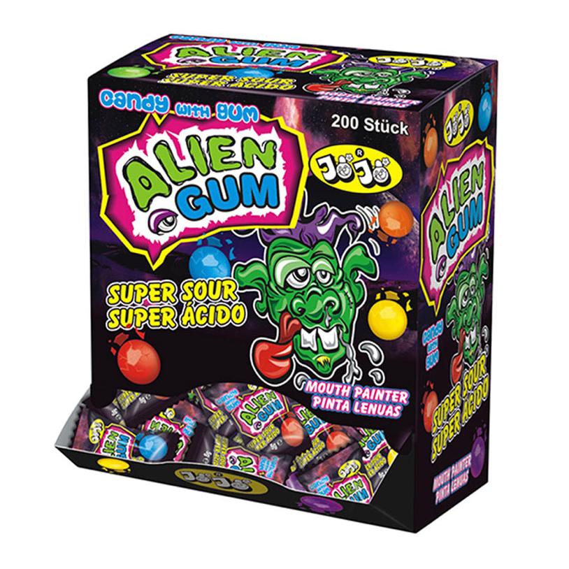Alien Super Sour Mouth Painter Gum 5g – Giant Bradley's Online Sweet Shop