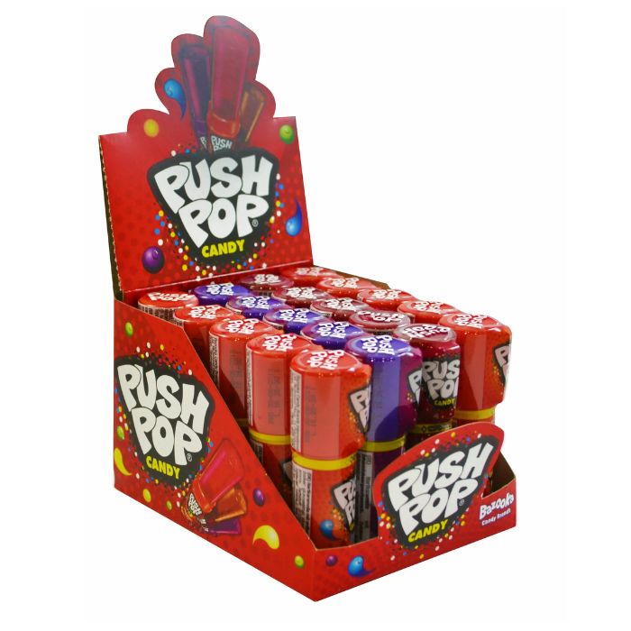 Bazooka Push Pop Candy 15g Random Flavour