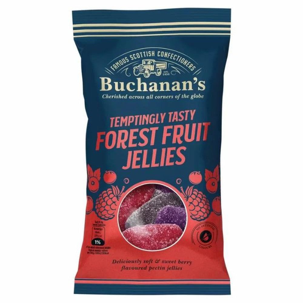 Buchanan's Temptingly Tasty Forest Fruit Jellies Bag 140g Giant