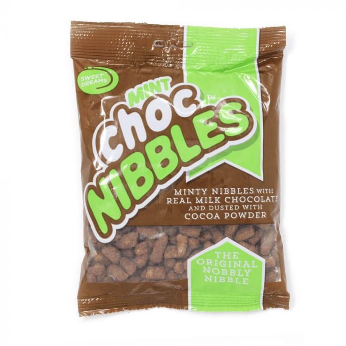 Choc Nibbles Mint Bags 150g