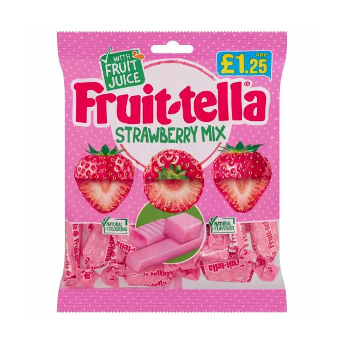 Fruittella Favourites Juicy Strawberry Share Bag 135g
