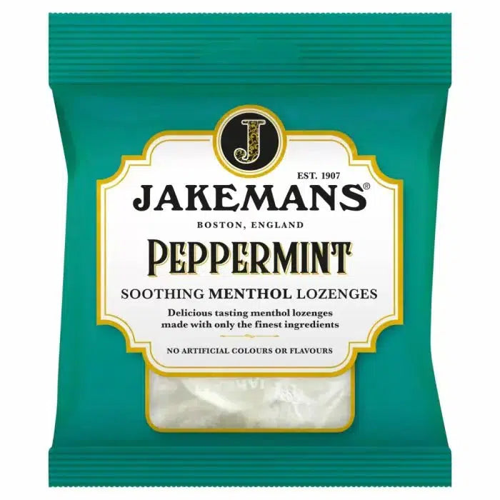 Jakemans Peppermint Soothing Menthol Lozenges 73g