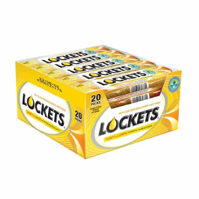 Lockets Honey & Lemon Lozenges
