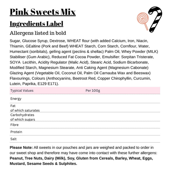 Pink Sweets Mix