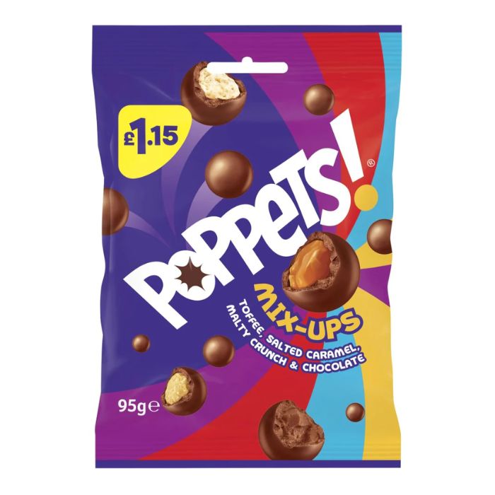 Poppets Mix-Ups Treat Bag 95g