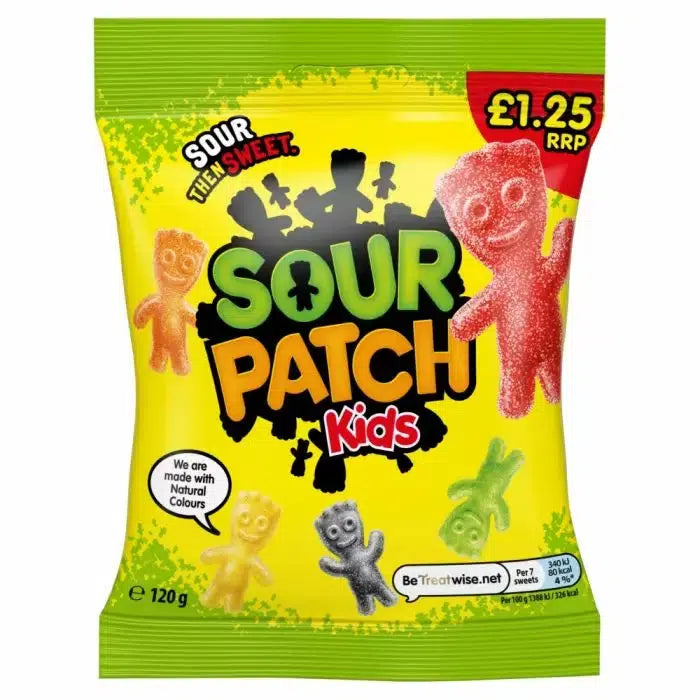 Sour Patch Kids Original Sweets Share Bag 130g