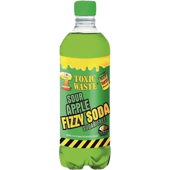 Toxic Waste Green Apple Soda