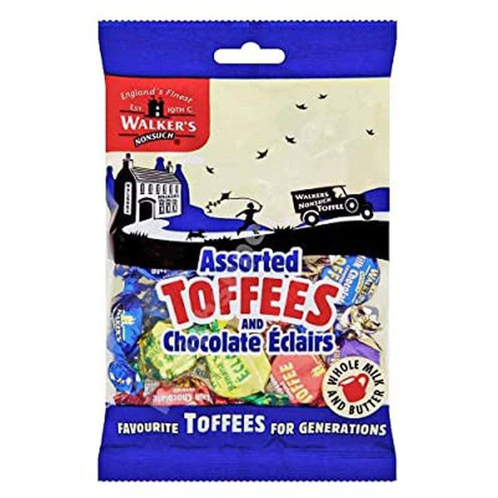 Walker's Nonsuch Assorted Toffees & Eclairs Bag 150g Giant Bradley's