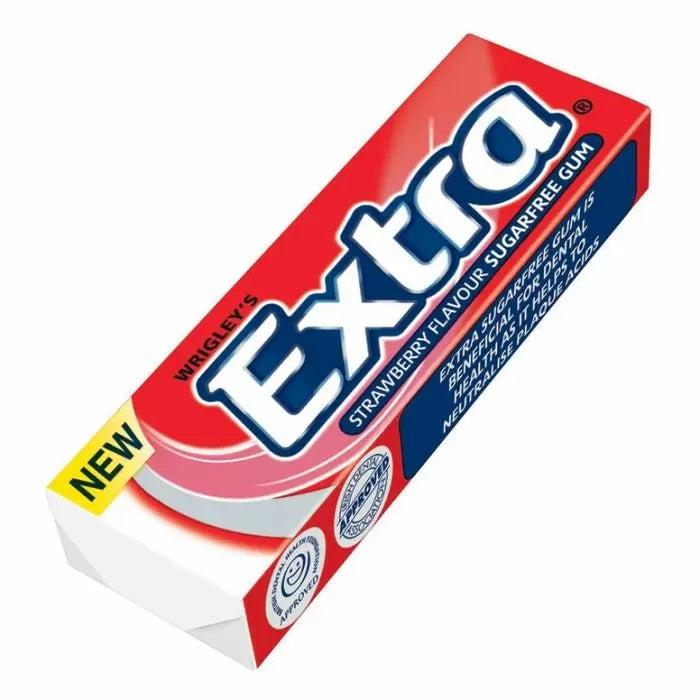 Wrigley's Extra Strawberry Sugar Free Chewing Gum
