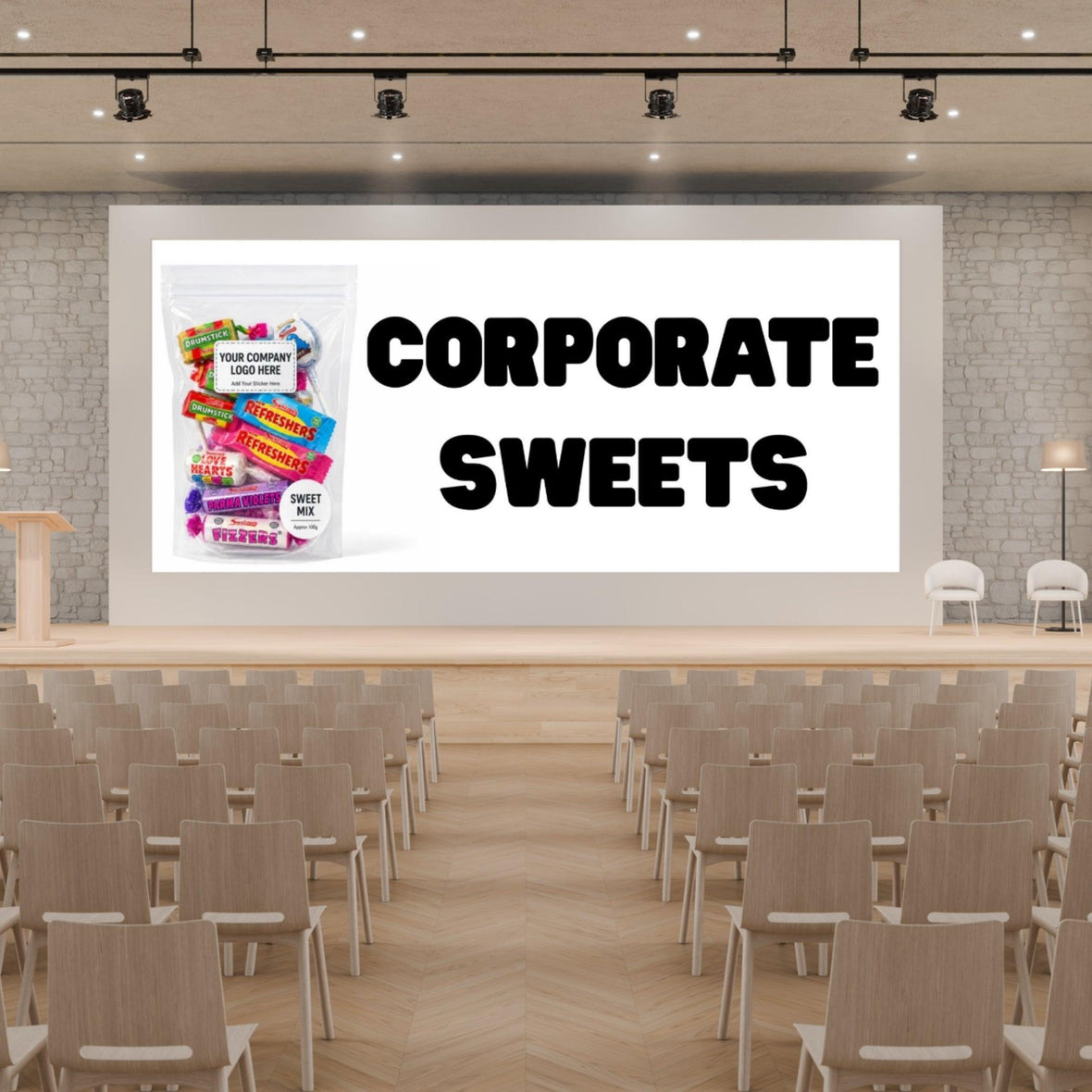 Corporate Sweets - Giant Bradley's Sweet Shop