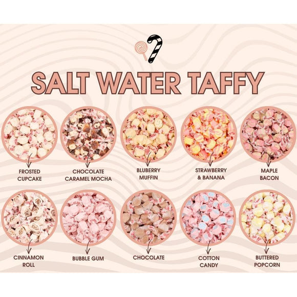 Salt Water Taffy Now Available! - Giant Bradley's Online Sweet Shop