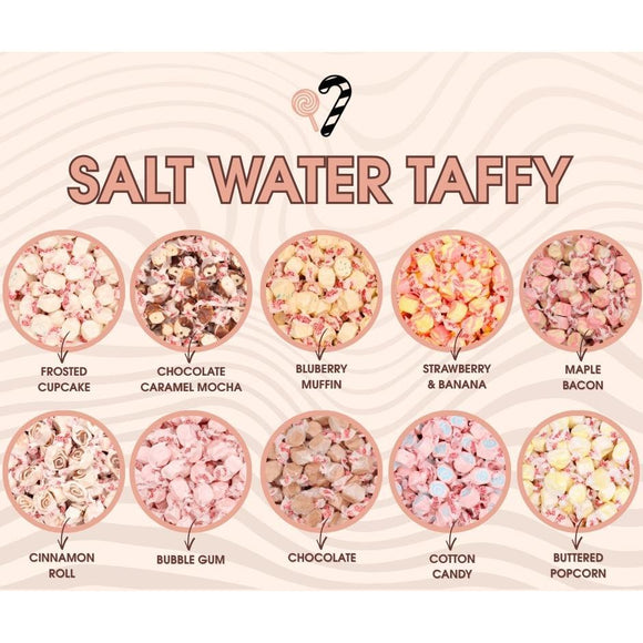 Salt Water Taffy Now Available! - Giant Bradley's Sweet Shop