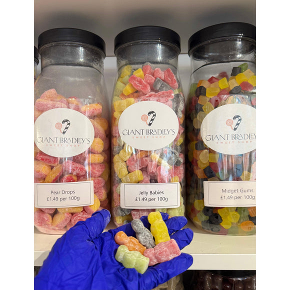 The Sweet Nostalgia of Jelly Babies - Giant Bradley's Sweet Shop