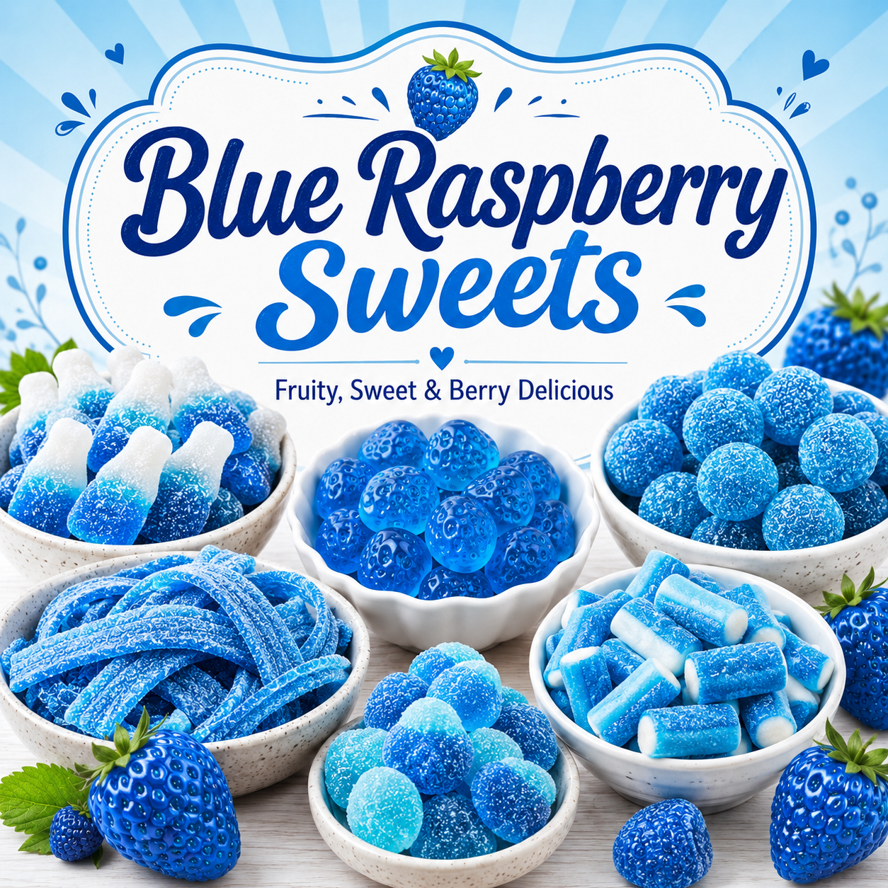Blue Raspberry Sweets