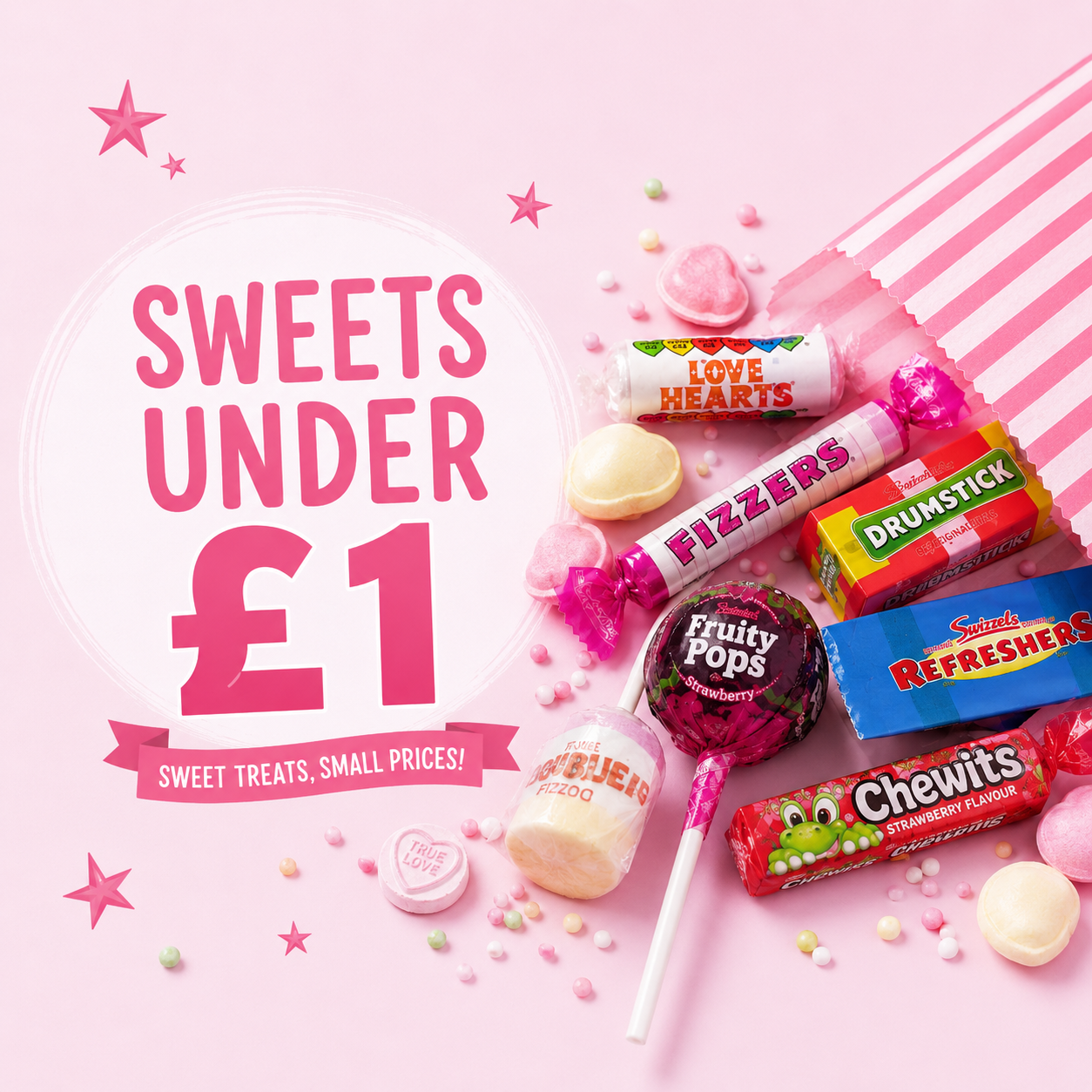 Sweets Under £1