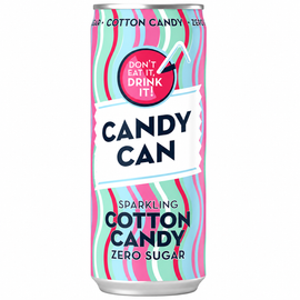 Candy Can Sparkling Cotton Candy Zero Sugar Can (330ml)