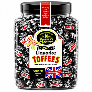 Walker's Nonsuch Liquorice Toffees 1.25kg