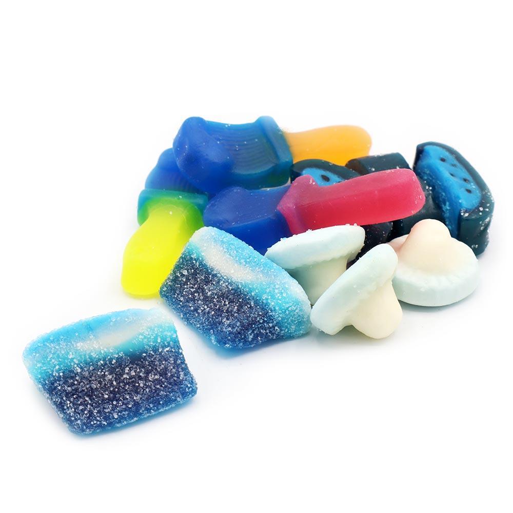 1kg Blue Sweets Mix Bag – Giant Bradley's Online Sweet Shop
