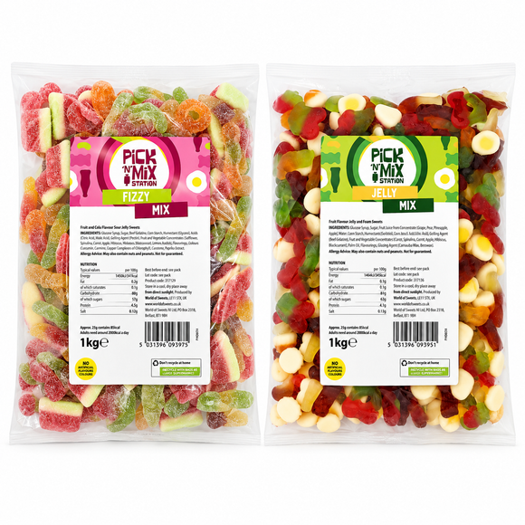 1kg Pick N Mix Sweets Bag