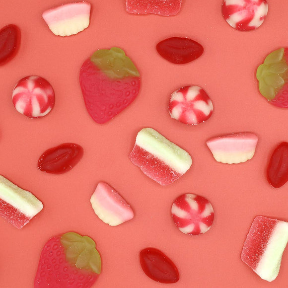 Sweets In Reds 1kg Red Sweets Mix Bag