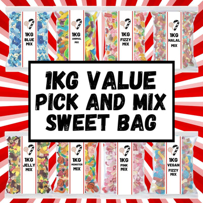 1kg Value Pick N Mix Sweets Bag