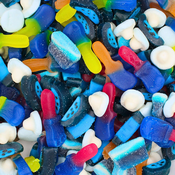 2 For £15.00 1kg Pick N Mix Sweets Red & Blue