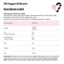 3D Sugared Hearts