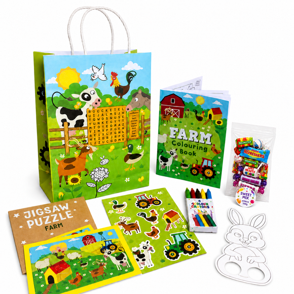 Kids Themed Party Bags with Sweets