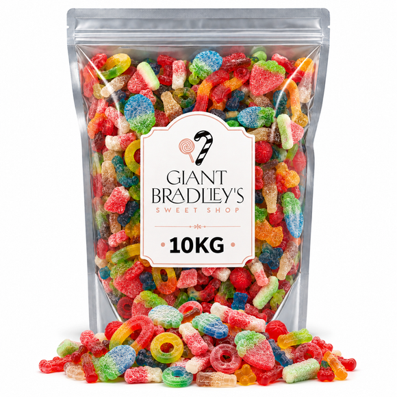 10kg Ultimate Jelly & Fizzy Sweets - Huge Pick & Mix Pouch