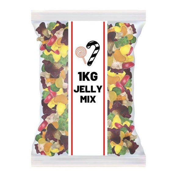 4kg For £30.00 1kg Pick N Mix Sweets Jelly, Fizzy, Pink & Blue