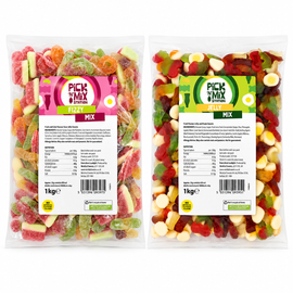 2 For £15.00 1kg Pick N Mix Sweets Jelly & Fizzy
