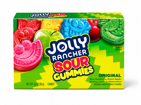 Jolly Rancher Sour Gummies Theatre Box 99g