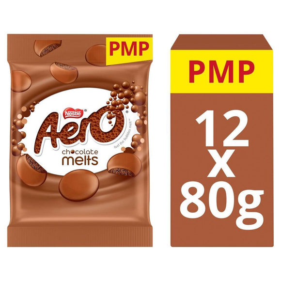 Aero Melts Milk Chocolate Sharing Bag 80g PMP