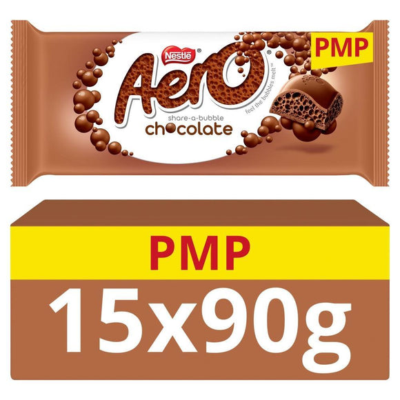 Aero Milk Chocolate Sharing Bar 90g PMP