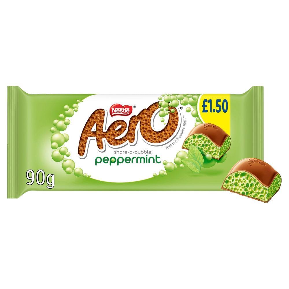 Aero Peppermint Mint Chocolate Sharing Bar 90g