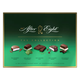 After Eight Collection Dark & Milk Peppermint Mint Chocolate Box 199g