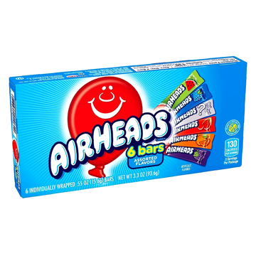 Airheads 6 Bars Theatre Box 94g