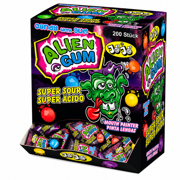 Alien Super Sour Mouth Painter Gum 5g