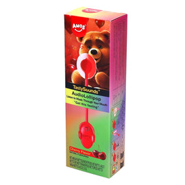 Amos TastySounds Get The Feeling Audio Lollipop Cherry Flavour 12g