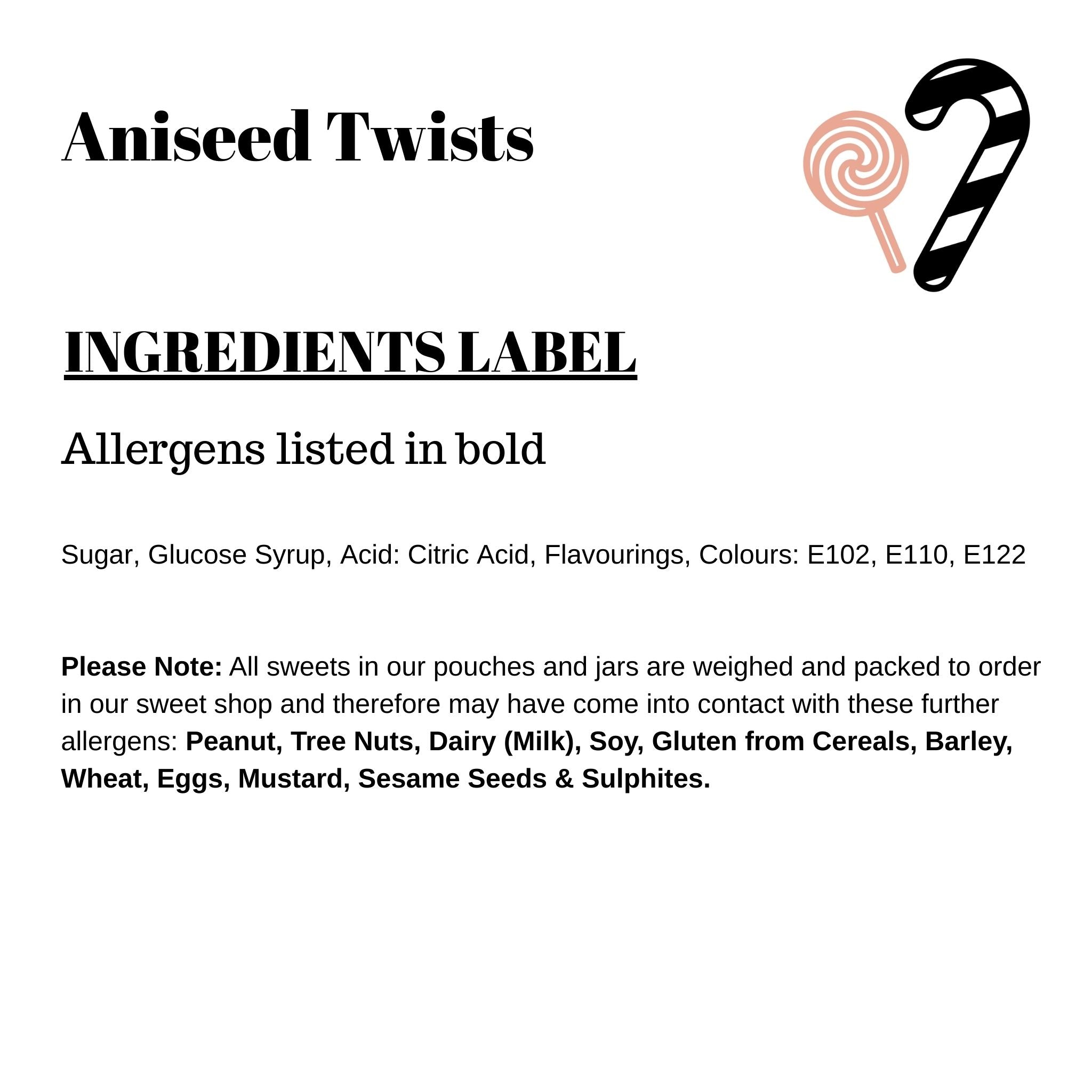 Aniseed Twists