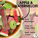 Apple & Watermelon Candy Salad Bowl