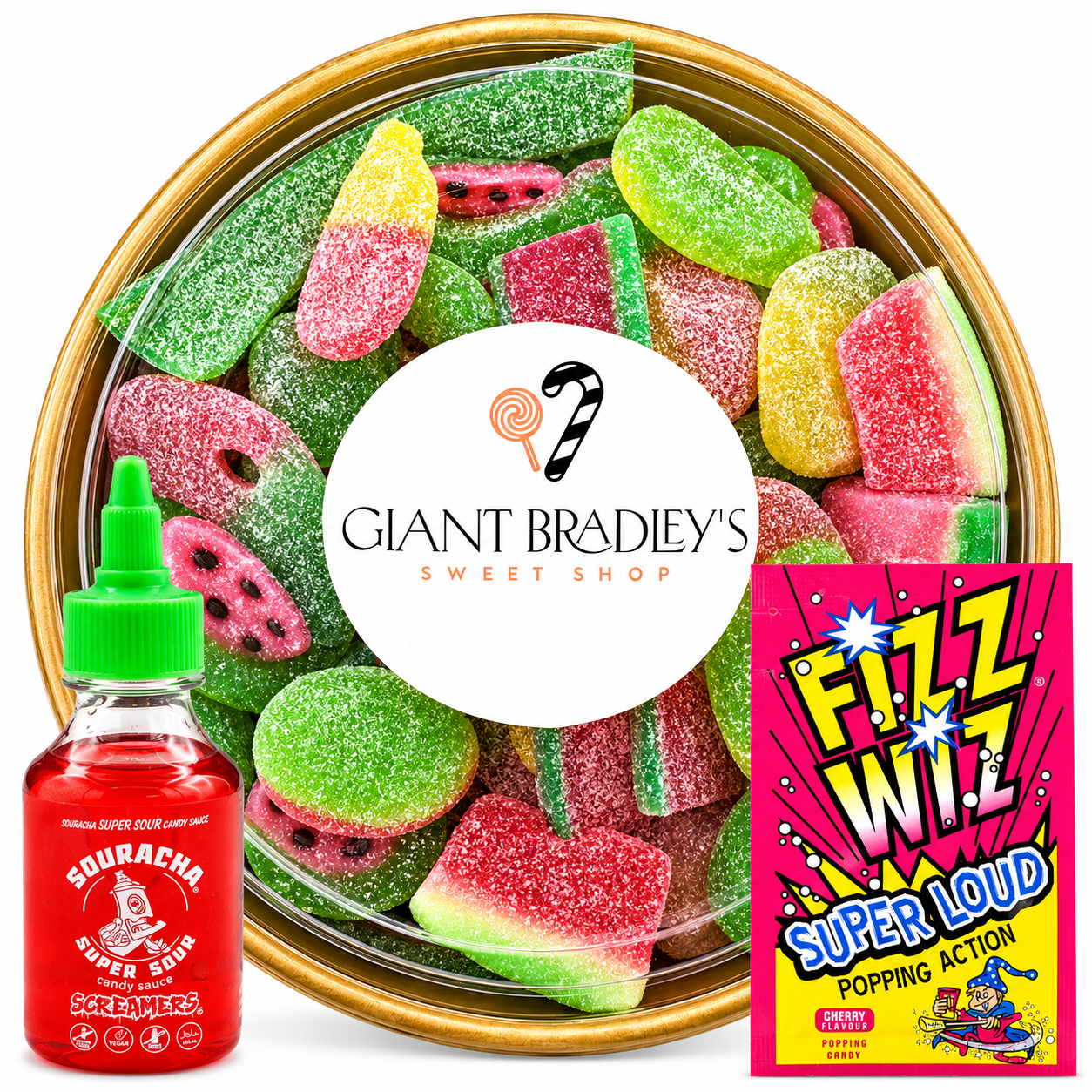 Cherry Cola Candy Salad Bowl 700g