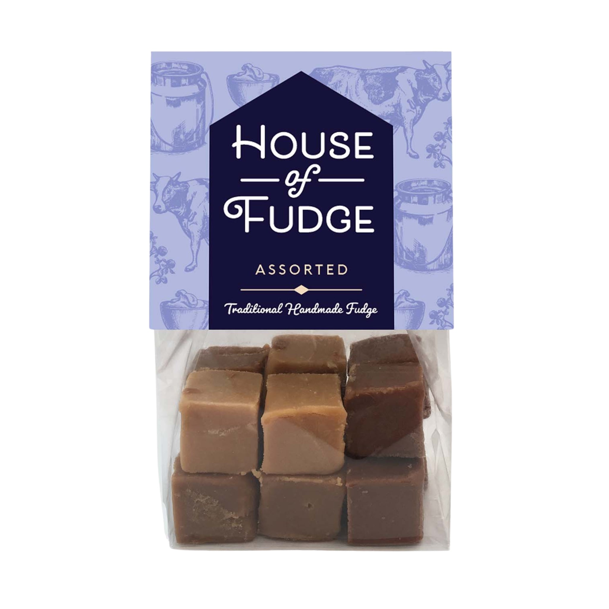 Assorted Gourmet Fudge Bag by House of Fudge 150g