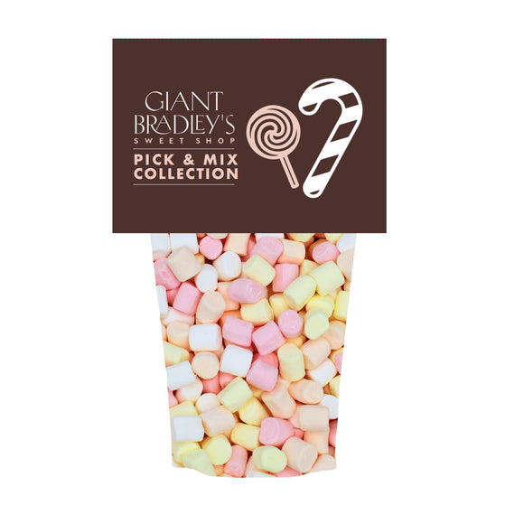 Assorted Mini Mallows Bag 1kg