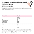 BUBS Cool Passion Pineapple Skulls