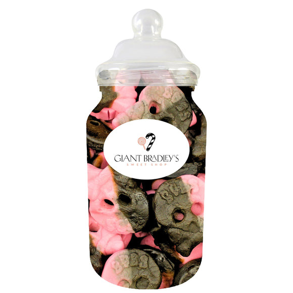 BUBS Raspberry Liquorice Skulls