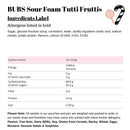 BUBS Sour Foam Romb Tutti Fruttis