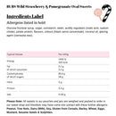 BUBS Wild Strawberry & Pomegranate Oval Sweets