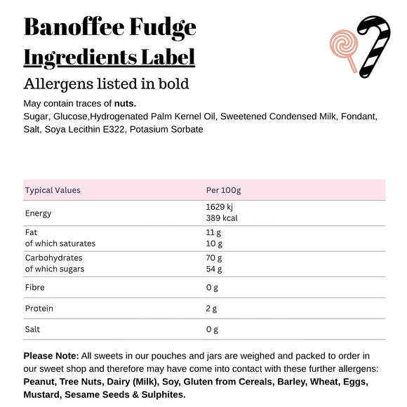 Banoffee Fudge